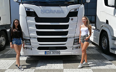 Grill firmowy z udziałem naszych hostess w Szczecinie :)