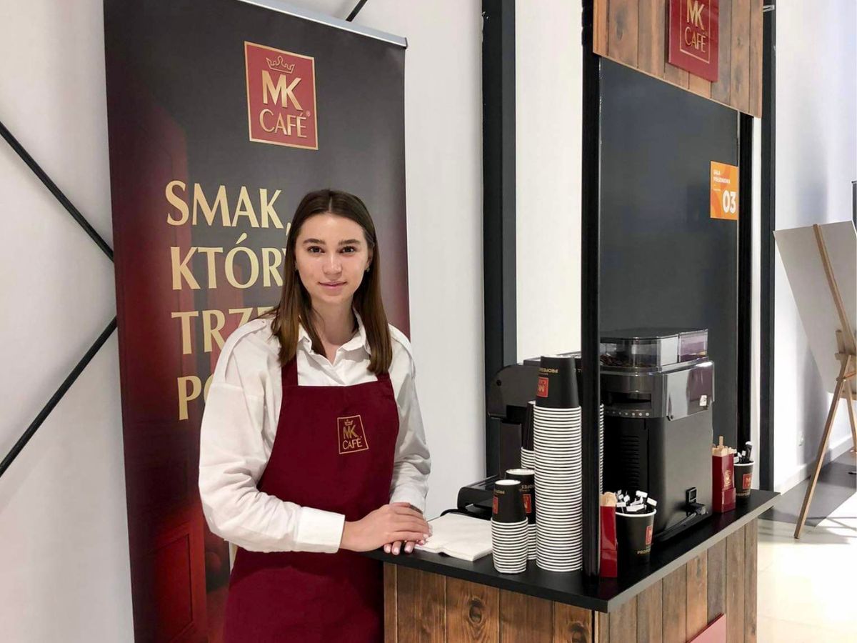 promocja i degustacja kawy mk cafe