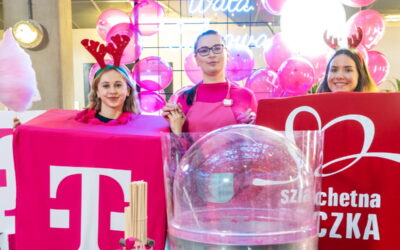 Animatorzy na evencie charytatywnym Szlachetnej Paczki